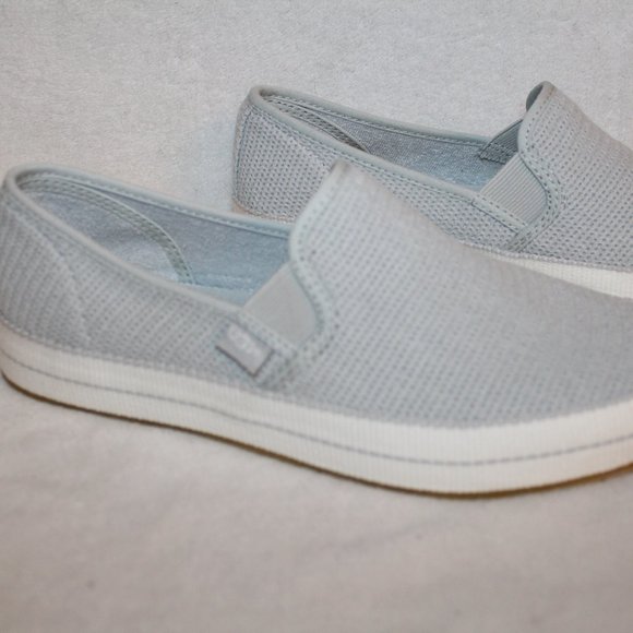 NEW UGG WOMENS BREN CANVAS SNEAKERS GREY VIOLET - Picture 3 of 8